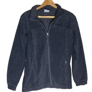 Columbia Gray fleece jacket youth